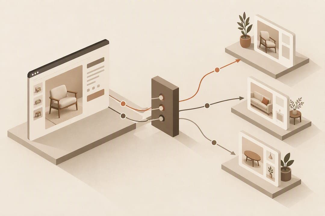 500 Free Previews: Retarget Product Page Interactions for Furniture Shops