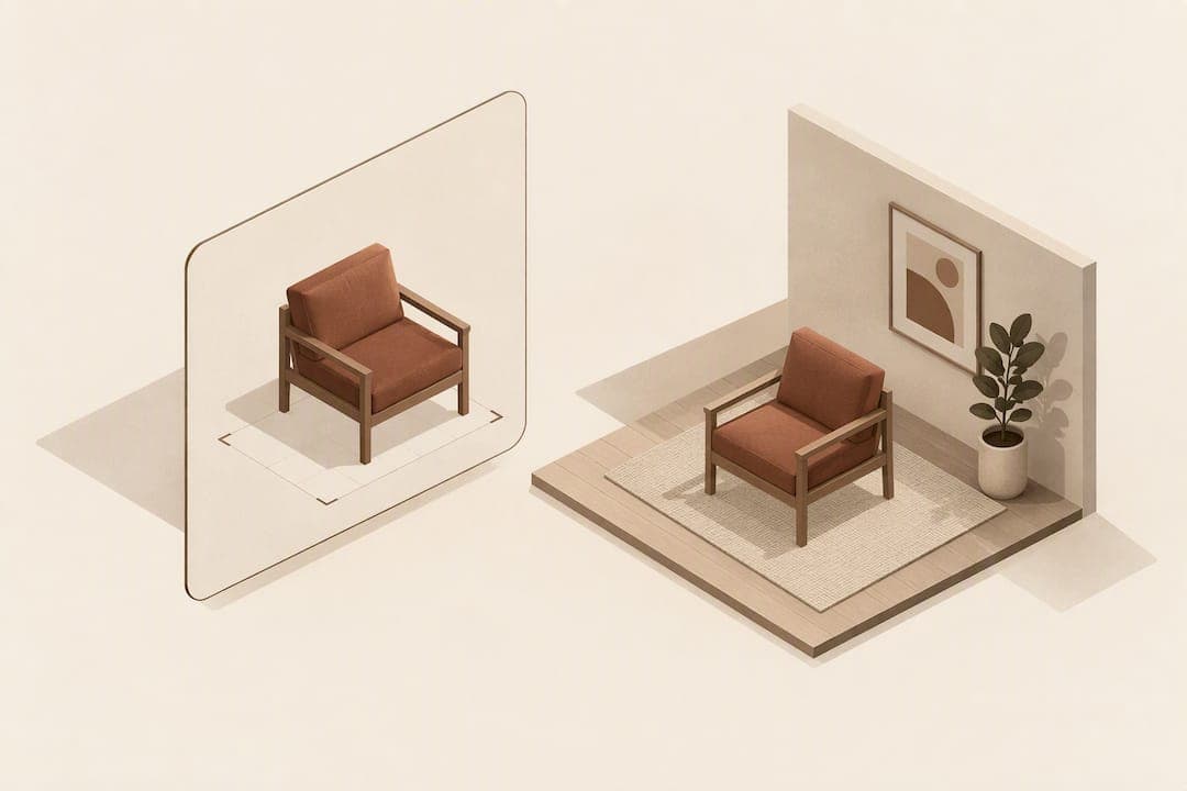 3D Viewer vs AR for Furniture: Photo Previews Need No App